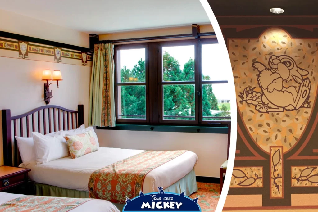Lodge-style rooms with a touch of Bambi-magic
