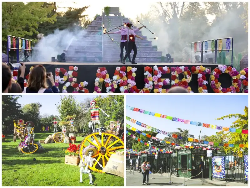 Dia de los muertos at jardin d'acclimatation Paris