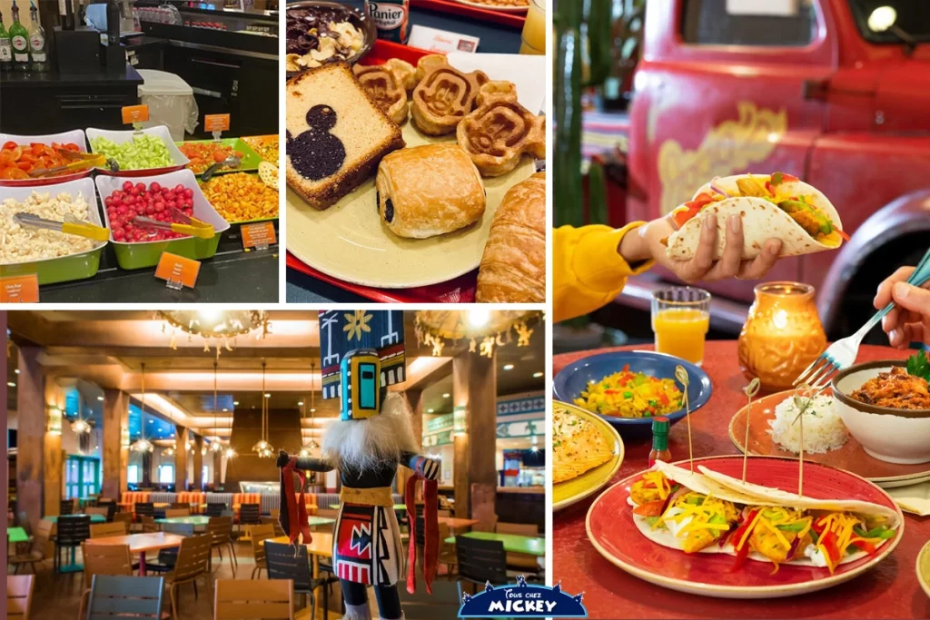 Repas Mexicain au restaurant du Santa Fe à Disneyland Paris