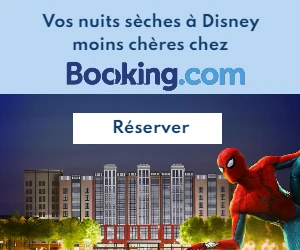 Nuits sèches Booking Disney