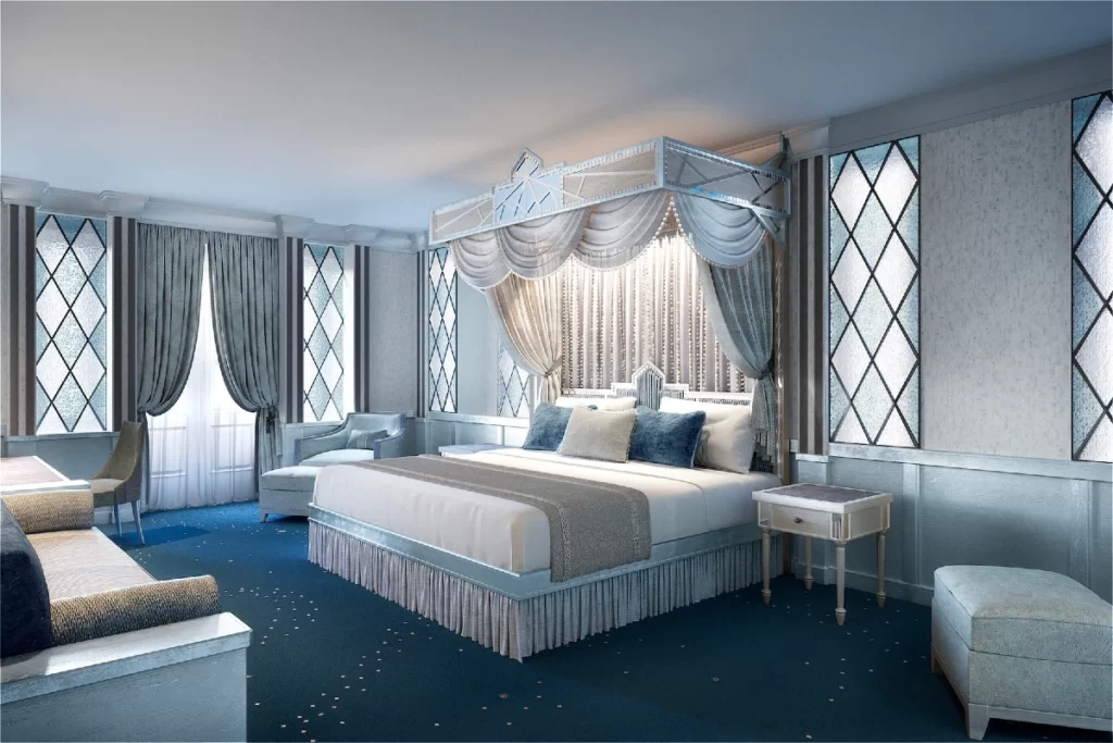 Chambre de la suite royale la reine des neiges