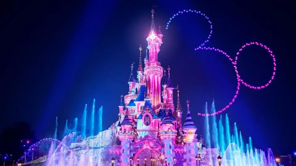 Spectacle 30e anniversaire Disneyland Paris