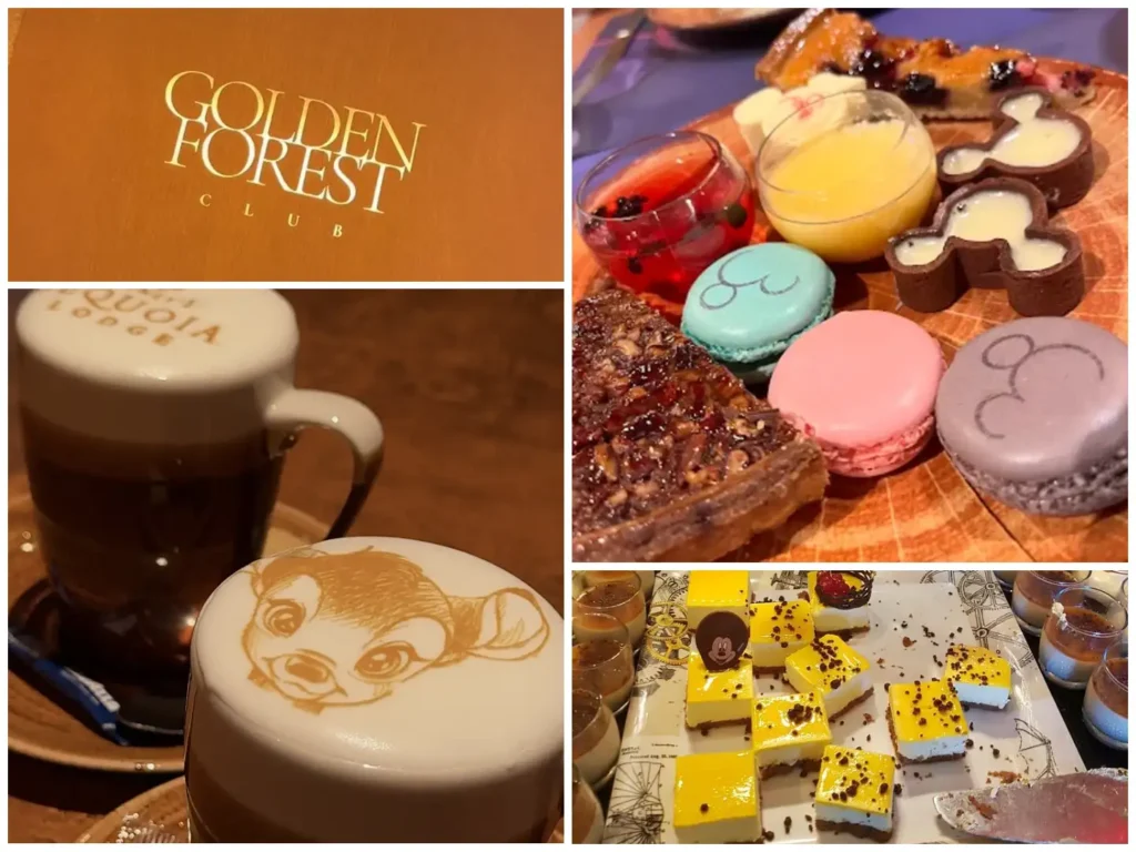 Goûter sucré salé du Golden Forest Club Lounge