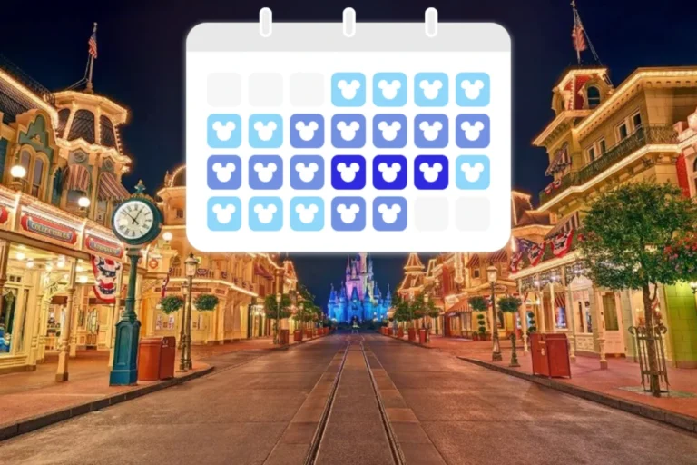 Calendrier d'affluence Disneyland Paris