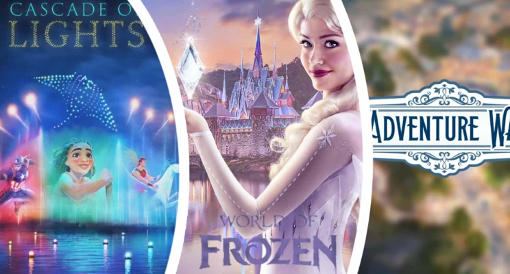 Calendrier des nouveautés 2026 à Disneyland Paris