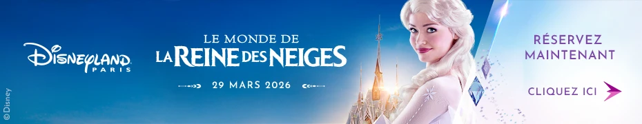 Le monde de la Reine des Neiges à Disneyland Paris!