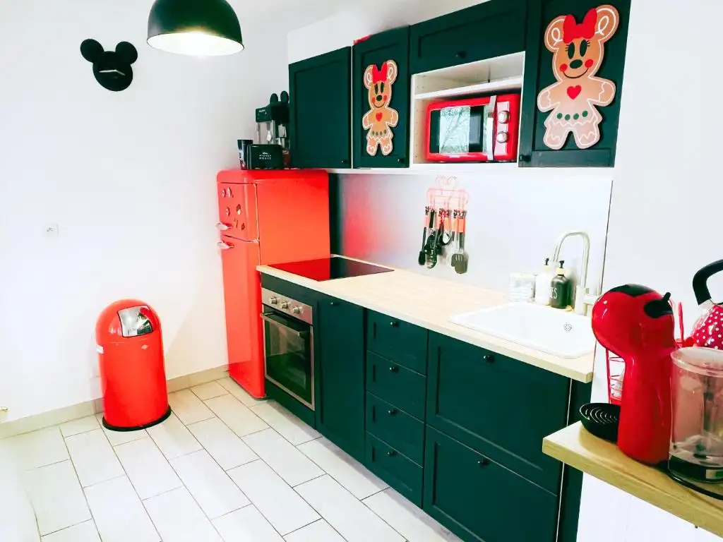 Ambiance Café Mickey dans la cuisine