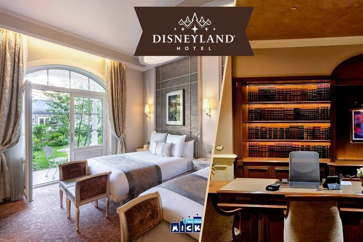Chambre et réception Deluxe au Disneyland Hotel