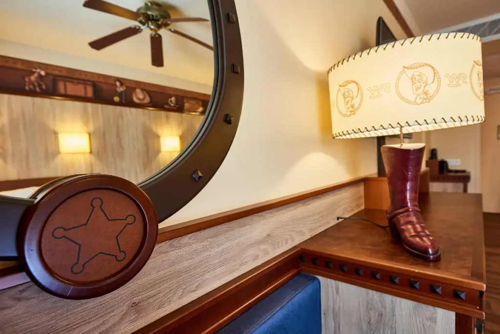 La décoration Toy Story des chambres du Cheyenne